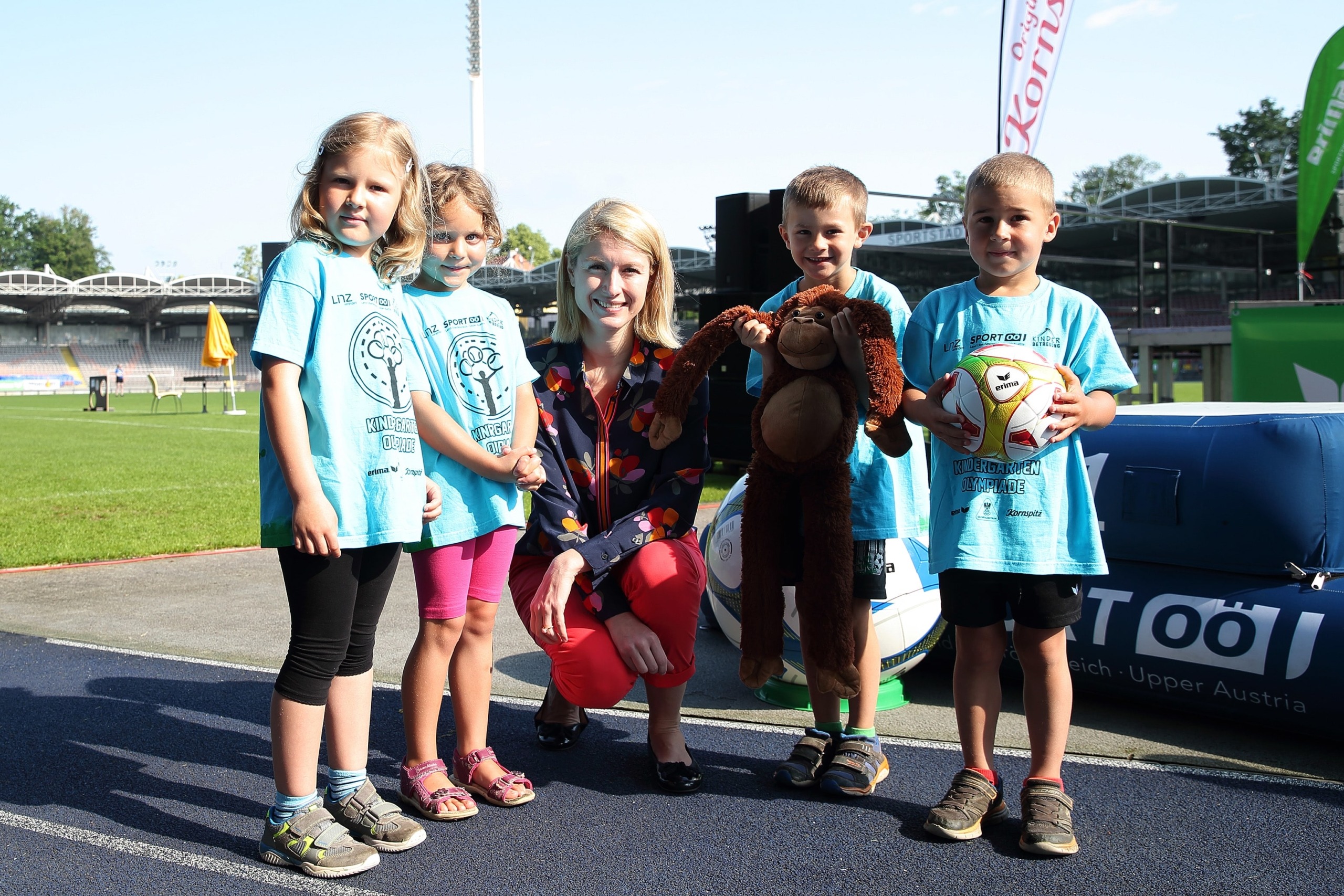 Olympiade Mit Kindern